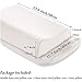 AILOVYO Standard Natural Latex Pillow with 100% Ventilated Latex Foam Filler Contoured Neck Support
