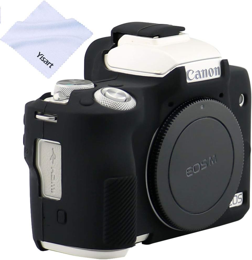 Yisau Canon EOS M50 Camera Body case Silicone case Cover