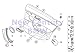 BMW Genuine Left Inside Door Handle Clasp Black 323i 325i 325xi 328i 328xi 330i 330xi 335i 335xi M3 323i 328i 328xi 335d 335i 335xi M3 325xi 328i 328xi 328i 328xi