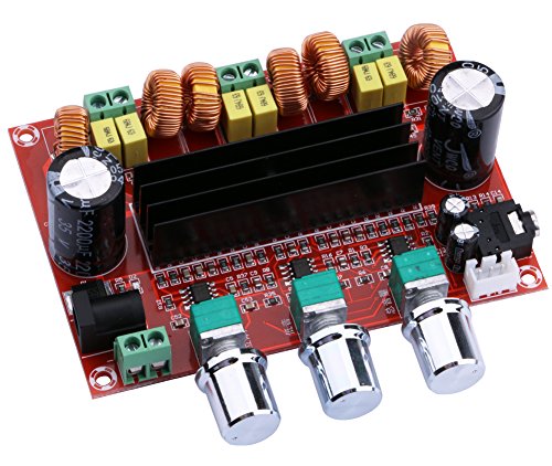 Yeeco 2x50w+100w channel digital power audio sereo ampl…