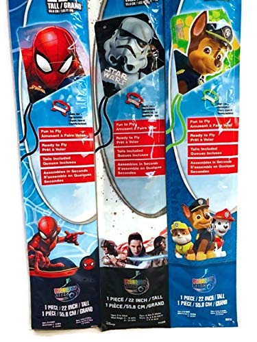Kids Character Kites - Three Pack Bundle
