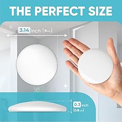 Strongest Wall Door Handle Stopper 3.15" Set 5