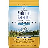 Natural Balance Puppy Formula L.I.D. Limited Ingredient Diets Dry Dog Food, Potato & Duck Formula, Grain Free, 4.5-Pound