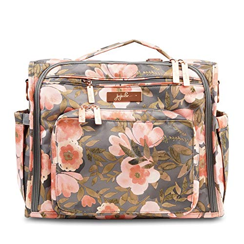 JuJuBe BFF Diaper Backpack, Multi-Functional Convertible + Messenger Bag | Travel-Friendly, Whimsical Whisper