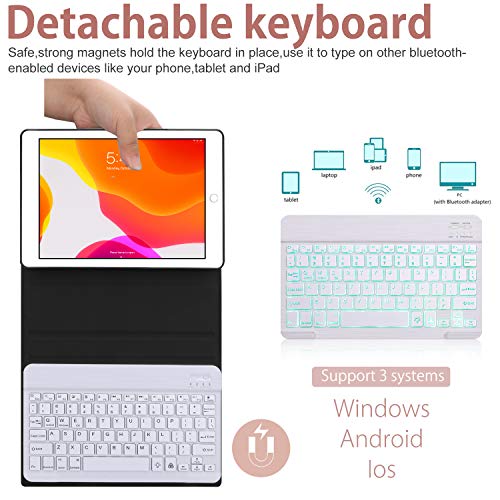 4 Generation+Keyboard+Boriyuan+Detachable+inch+Rose