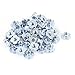 uxcell 50 Pcs 4 Prongs Zinc Plated T-Nut Tee Nut 5/16 inches-18 x 3/8 inches Full Thread