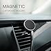 Car Mount,SmartOmi Air Vent Magnetic Car Phone Holder Universal Cell Phone Mount for Smartphones iPhone 7/6/6S Plus, SE 5s/5, LG, Galaxy S7 (Black)