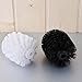 Lovely Green Cherry Shaped Toilet Brush Set Toilet Bowl Brush and Holder for Household Bathroom（1 Brush,1 Holder,2 Heads）