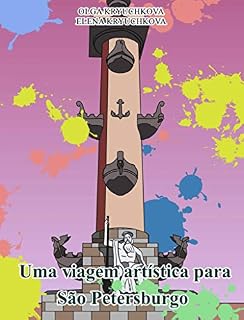 Livro Uma viagem artística para São Petersburgo (Livros criativos anti-stress Livro 2)