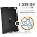 UAG iPad 9.7 (2017 5th Gen & 2018 6th Gen) with Hand Strap Metropolis Feather-Light Rugged [Black] Military Drop Tested iPad Case