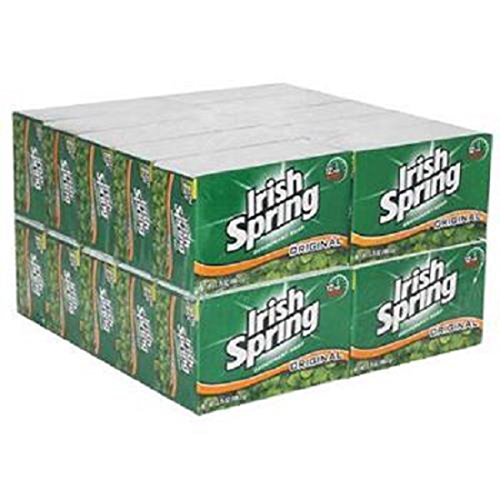 Buy Product Of Irish Spring, Deodorant Soap Original, Count 20 (3.75