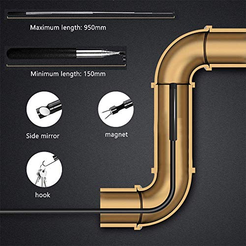 QIANG WiFi Endoskop, Endoskopkamera HD 5.5 MM Ultradünne Auto Reparatur Inspektionskamera Mit Digital Zoomable Lens IP68… – Bild 4