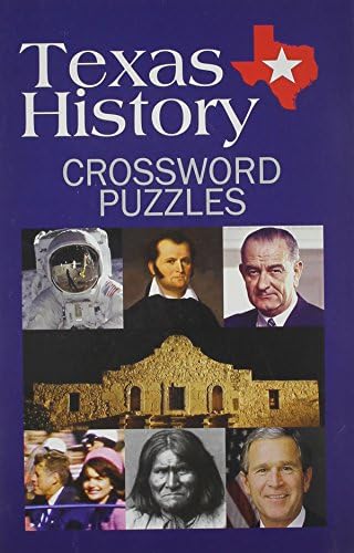 Texas History Crossword Puzzles (Puzzle Book)