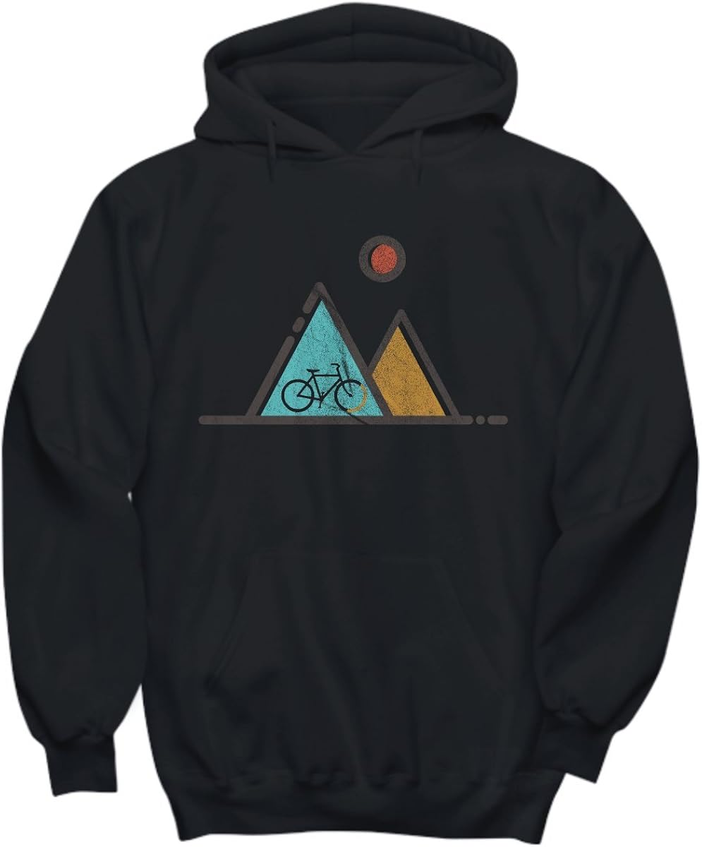 Mountain Bike Hoodie Vintage Bicycle Biking Gift Cycling