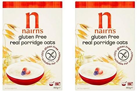 (2 PACK) - Nairns Gluten Free Porridge Oats| 450 g |2 PACK - SUPER SAVER - SAVE MONEY