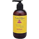 The Naked Bee Nourishing Body Lotion for All Skin Types (8 oz) Moisture Replenishing Lotion for Dry Skin with Jasmine & Honey