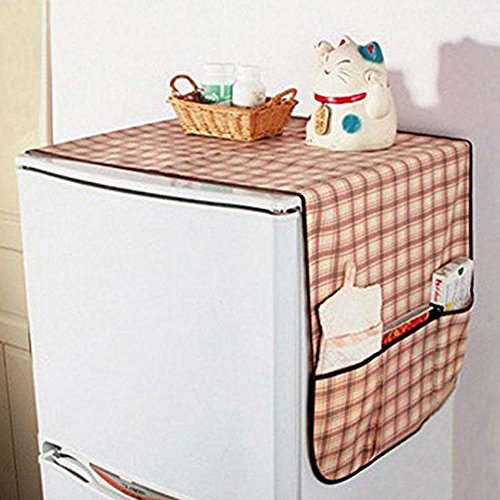 Lohome(tm) fridge lattice refrigerator dust proof cover…