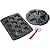 New Valuable Set Pie Pans/Trays with Cutting Tool and Recipe Baking Kit