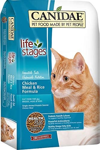 Felidae Chicken Meal and Rice Formula Cat Food Size: 8-lb Bag