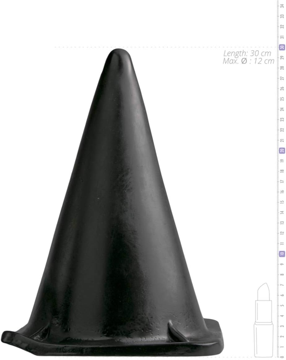 Dildo All Black 31.5 cm - Image 5