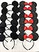 12pcs Mickey and Minnie Inspired Headband Ears Birthday Party favors