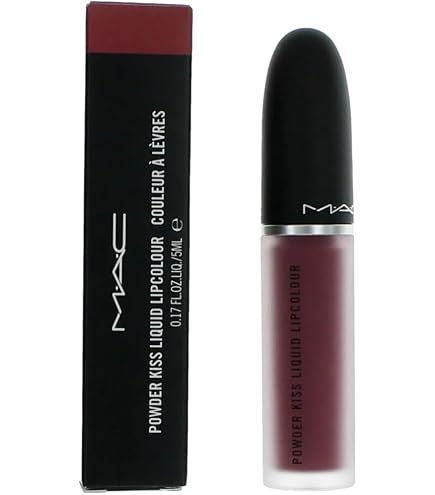 Amazon.com : MAC Cosmetics Powder Kiss Liquid Lipcolour - 953