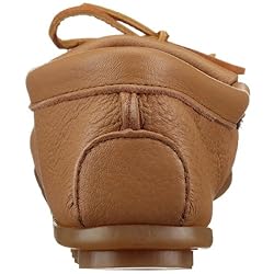 Minnetonka Women's Deerskin Soft-T Moccasin,Mocha