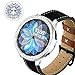 JZK Samsung Galaxy Watch Active 2 40mm PC Diamond Case,Bling Crystal Plated Protective Bumper Shell PC Protective Cover for Samsung Galaxy Watch Active 2 40mm Accessories