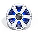 Garmin 010-01428-10 Fusion Entertainment Signature 80W Coaxial Sports Marine Speaker with LED, White, 7.7
