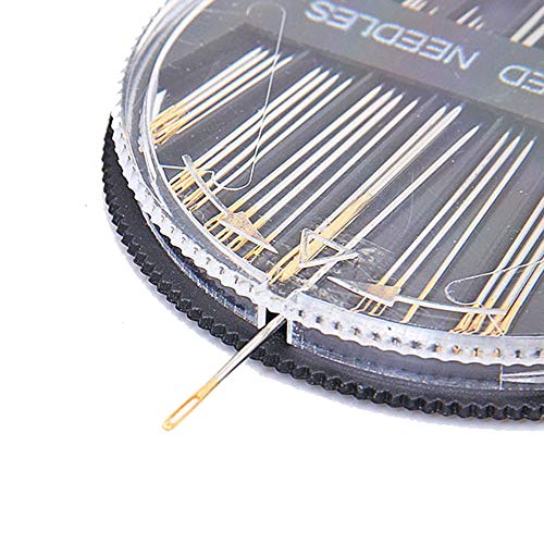 30PCS Assorted Hand Sewing Needles Embroidery Mending Craft Quilt Sew Case