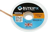 ebuyerfix Desoldering Braid Wick 3.5mm Fluxed Copper Wire Solder Remover view 2