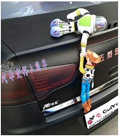 Amazon Co Jp ディズニートイ ストーリー ウッディバズ ライトイヤー車人形ぬいぐるみアクセサリー車のおもちゃ外のハング自動かわいい装飾 35cm With Helmet おもちゃ
