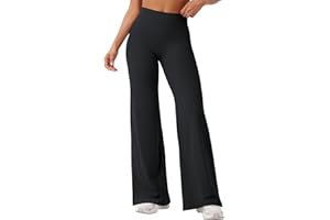 YEOREO Workout Leggings Womens No Front Seam Straight Leggings 29" / 31.5" / 33" High Waist Buttery Eddiy Gym Yoga Pants