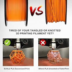 PLA 3D Printer Filament, SUNLU Neatly Wound PLA