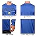 Ultra Game Men's Standard Long Sleeve Athletic Quick Dry Performance T-Shirt, Team Color, XX-Large