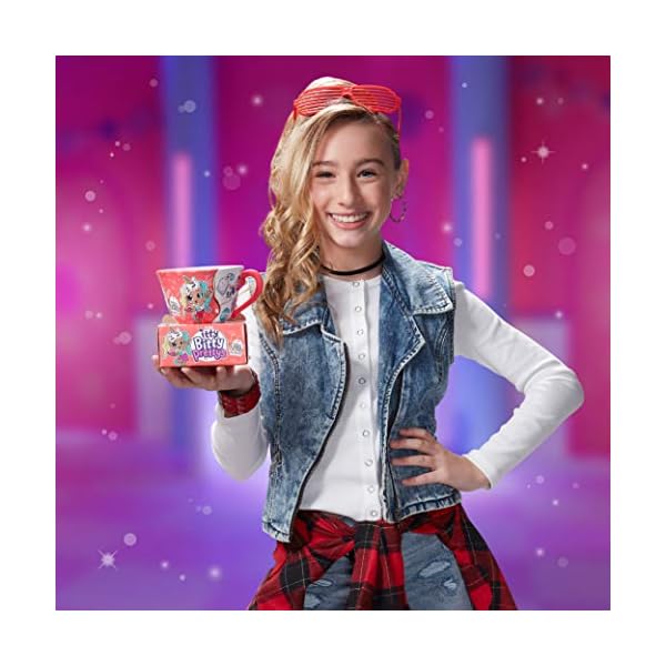 ZURU-ITTY-BITTY-PRETTYS-9701-Small-Tea-Cup-Pink Itty Bitty Prettys Tea Party Little Teacup Doll Assortment, Series 1 Small Tea Cup (Includes 12 Surprises!)