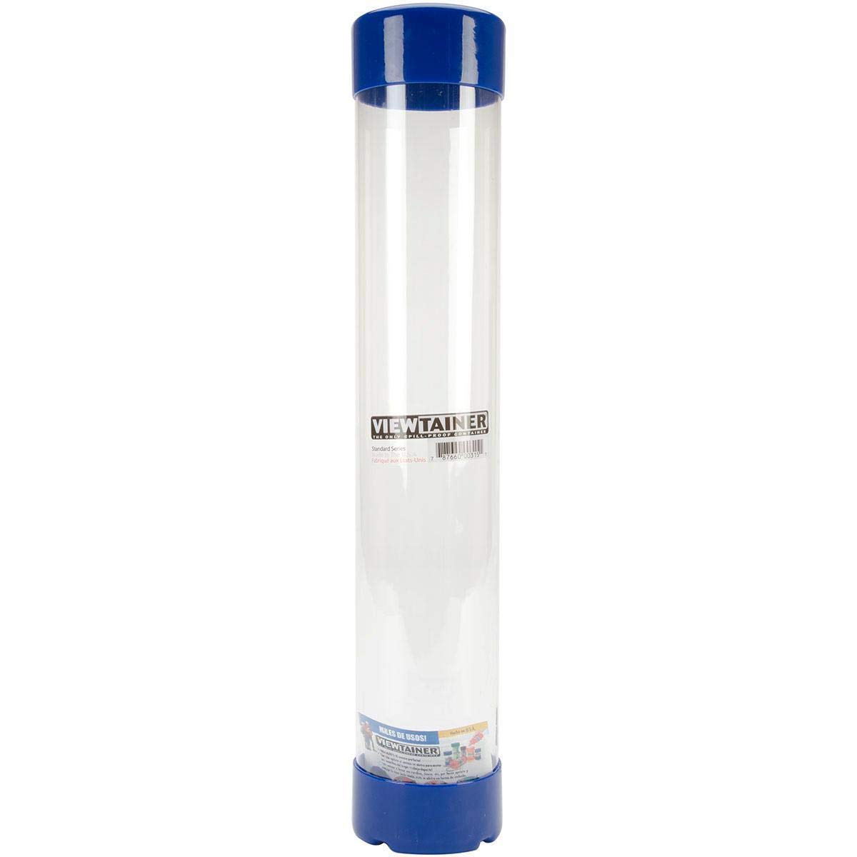 Viewtainer Slit Top Storage Container 2.75 x 15-inch-Blue, Other, Multicoloured, 7.62 x 7.62 x 38.98 cm