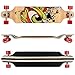 RIMABLE 41 Inch Drop Deck Complete Longboard (Fashion Eye)