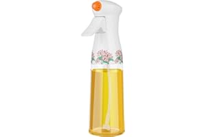 Honbuty Olive Oil Sprayer for Cooking - 200ml Glass Oil Dispenser Bottle Spray Mister - Refillable Food Grade Oil Vinegar Spritzer Sprayer Bottles for Kitchen, Air Fryer, Salad, Baking, Grilling