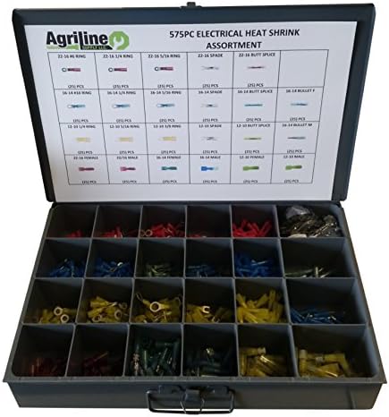575PC HEAT SHRINK ELECTRICAL ASSORTMENT
