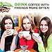 Goodiez Coffee Pour over Coffee Maker-Pour over Coffee Dripper Kit-Reusable Pour over Coffee Filter-Stainless Steel Coffee Filter Mesh-Metal Drip Coffee Cone Brewer Pourover for Chemex Hario V60