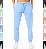 Light & Shade Women’s Fleece Joggers Purple Size Large with Drawstring Waist
