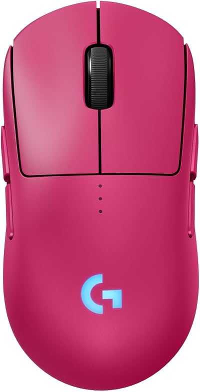 Logitech G PRO 2 Lightspeed Wireless Mouse Pink 44K DPI USB-C Charging