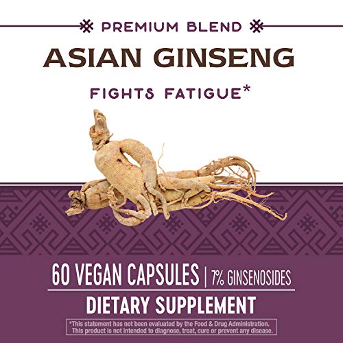 Nature’s Way Asian Ginseng, Promotes Vitality*, Traditional Adaptogen