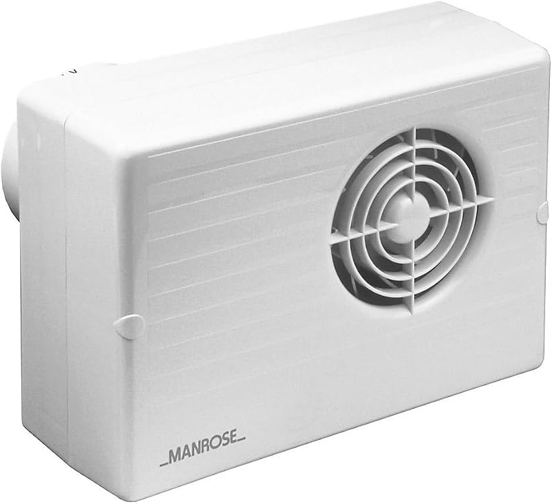 Manrose CF200T Centrifugal Electronic Timer Fan - High Performance Ventilation