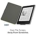 MoKo Case for Kindle Paperwhite, Premium Thinnest and Lightest PU Leather Cover with Auto Wake / Sleep for Amazon All-New Kindle Paperwhite (Fits 2012, 2013, 2015 and 2016 Versions), GREEN