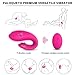 Waterproof G Spot Vibrator with Quiet Dual Motor 9 Vibration Modes,PALOQUETH Clitoris Anal Vibrator Toy with Magnetic USB Rechargeable Design for Couple Play,Wireless Remote