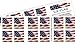 USPS Us-Flag-Forever-Stamps-40 US Flag Forever Stamps - 40 Stamps (Two Books of 20) Packaging May Vary, Blue Red White