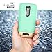 Motorola Droid Turbo 2 Case, Encased (SlimSHIELD Edition) Ultra Slim Cover (Full Coverage) Hybrid Slider Shell (Mint Green)