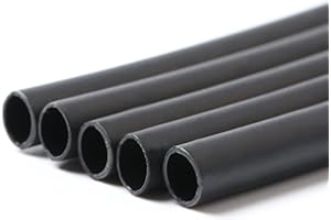 ELECFUN 3/16 Inch Waterproof Heat Shrink Tubing Roll, 3:1 Marine Grade Adhesive Lined Heat Shrink Tube, Dual Wall Insulation 